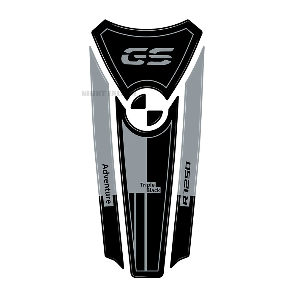 

r1250gs 2023 мотоциклетные 3D защитные наклейки на бак из эпоксидной смолы для BMW R1250GS Adventure Rallye Triple Black 40TH EDITION