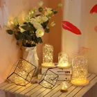 Светодиодная гирлянда с медным проводом, Рождественская лампа-лента для спальни, дома, свадьбы, Нового года, питание от батарейки