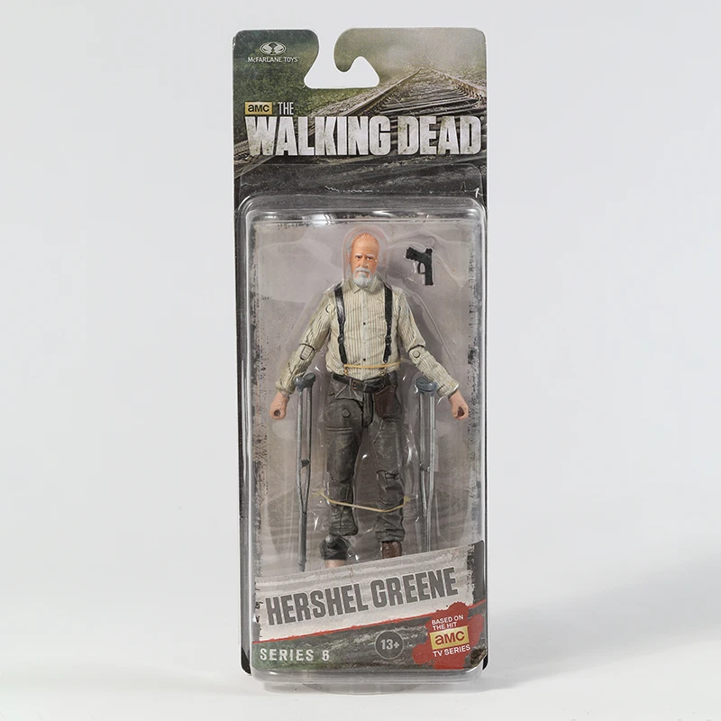 Игрушки McFarlane экшн-фигурка Ходячие мертвецы Абрахам Форд Bungee Walker Rick Grimes