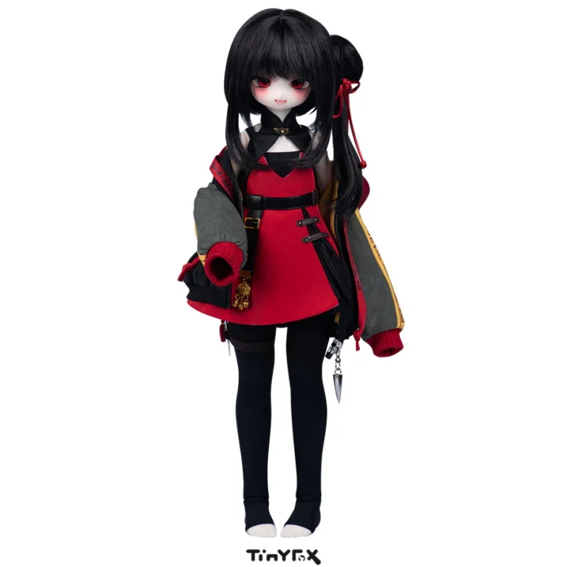 

Женская кукла Tinyfox Ba Mjd, подвижная шарнирная кукла Bjd4 точки Bjd для девочек, 2d кукла, подарок на Хэллоуин, кукла, 2 размера, подарок