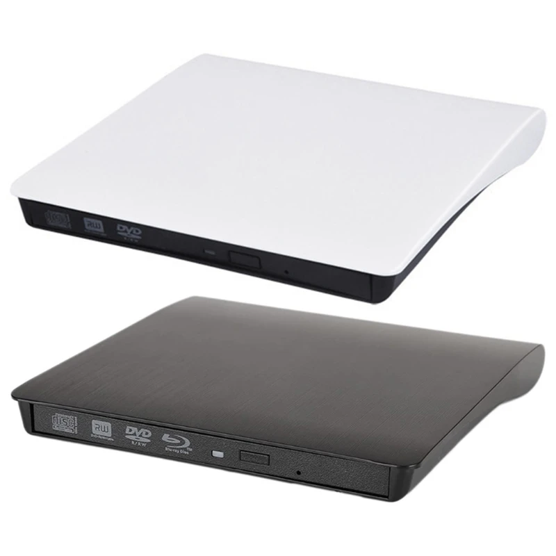 

External ODD HDD DVD Player Optical Drive USB 3.0 5Gbps Laptop ROM Burner for Laptop Desktop PC QXNF
