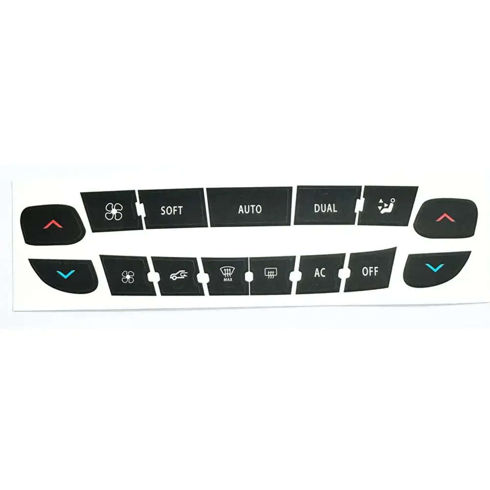 

Для Renault Megane/Master/Scenic Iiicd радио аудио панель наклейки наклейки кондиционер кнопка ремонта управления Rep B1r6