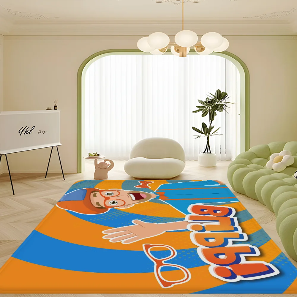 ABC B-Blippiing Musical Floor Mat Rectangle Anti-slip Home Soft Badmat Front Door Indoor Outdoor Hotel Decor