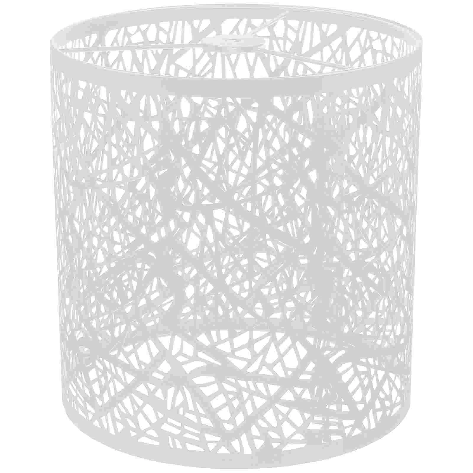 

Wrought Iron Hollow Lampshade Large Lampshades Table Black Ceiling Light Cover Floor