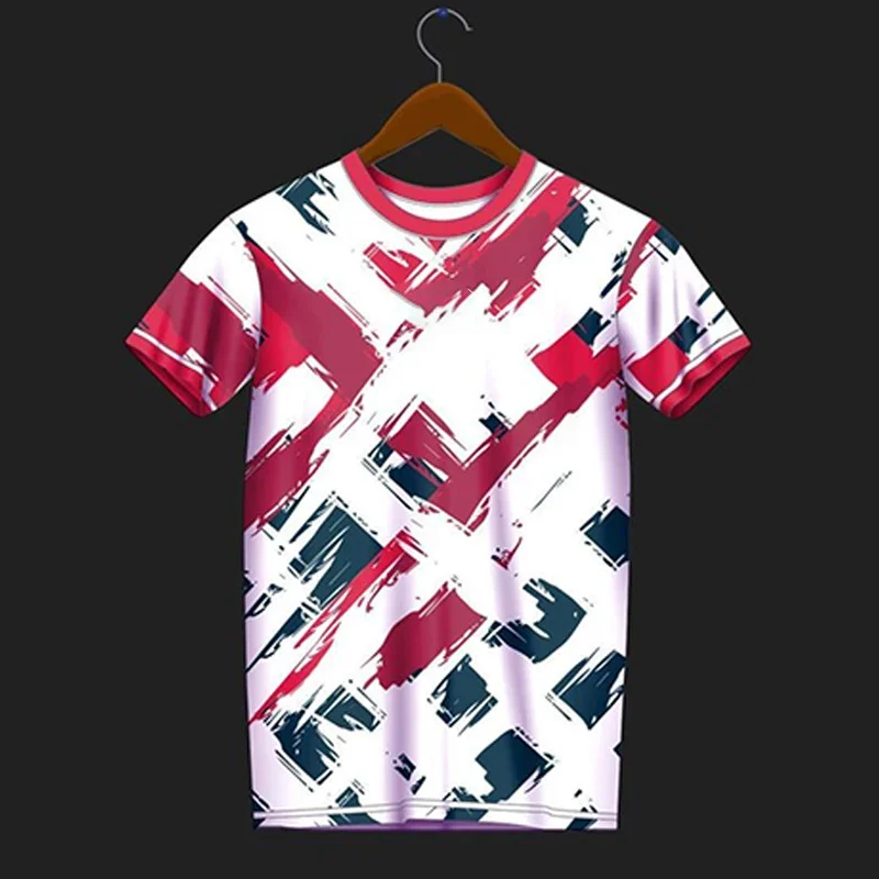 Фото New Men Quick Drying T-shirt Running Fitness Sportswear Women's Training Badminton Uniform Super Thin Plus Size Short Sleeve Top №5