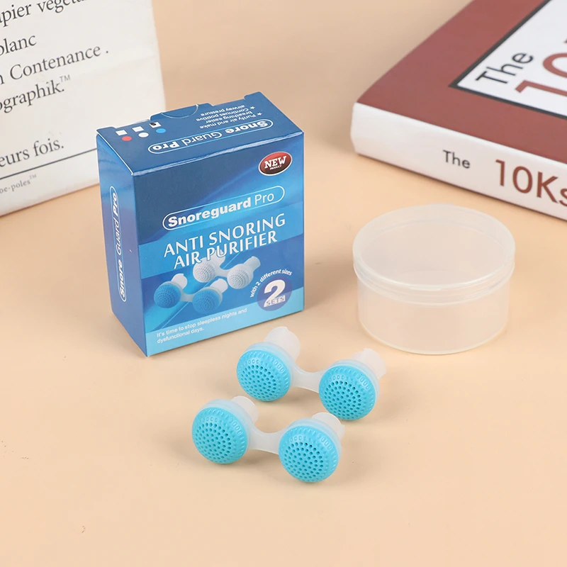 

Portable Anti Snore Devices Silicone Relief Stopper Mute Comfortable Nose Clip For Men Women Better Sleep