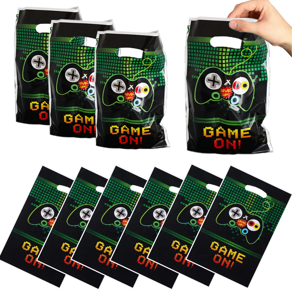 Gift Bags Boy Birthday Party Decorations Kids Game Handle Party Decorations Baby Shower Package