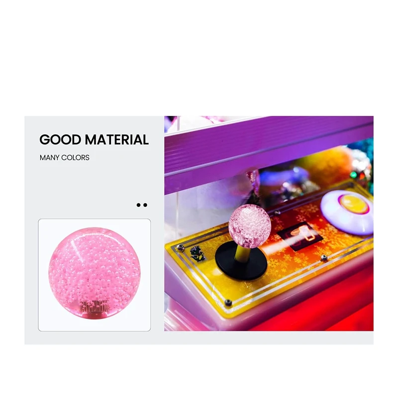 1 шт. хрустальный джойстик с шариковой верхней ручкой рокер M6 винтовая головка