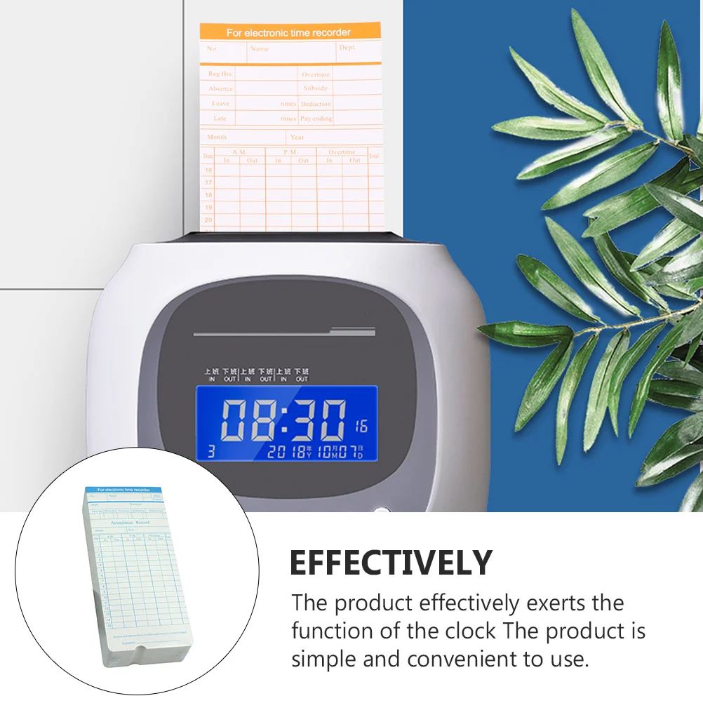 Рисунок 6 - 100 листов, встроенное время