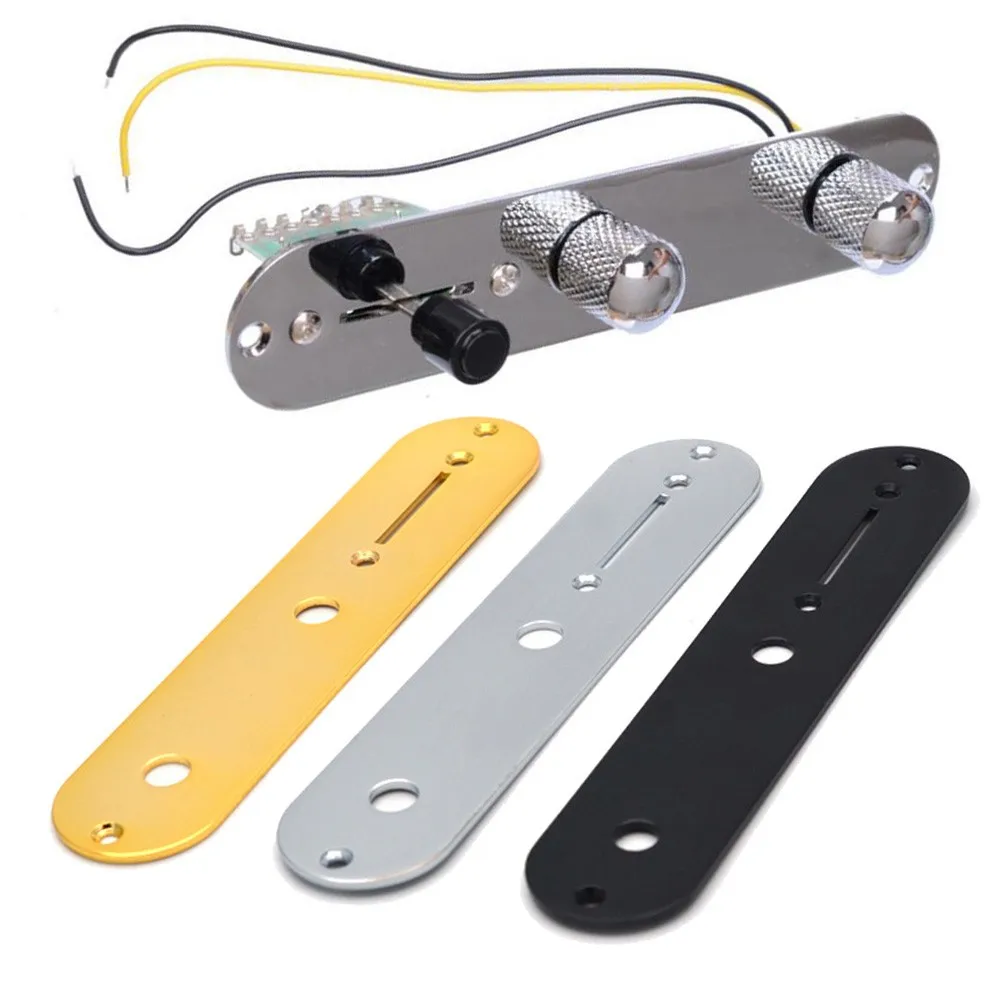 

Electric Guitar Control Plates With Screw1.33in Guitar Control Plate For Telecaster Style Guitars Replacement Parts Accessories