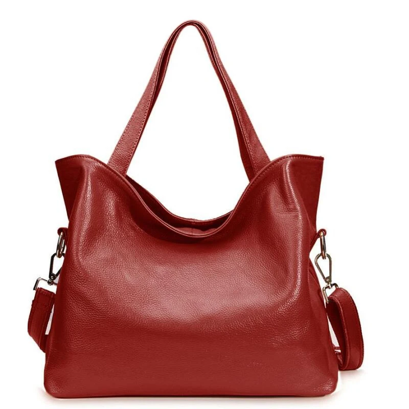 

Cowhide Genuine Leather Handbag Brand Handbags Women Bags Designer Female Crossbody Bags For Women Big Shoulder Bag Ladies