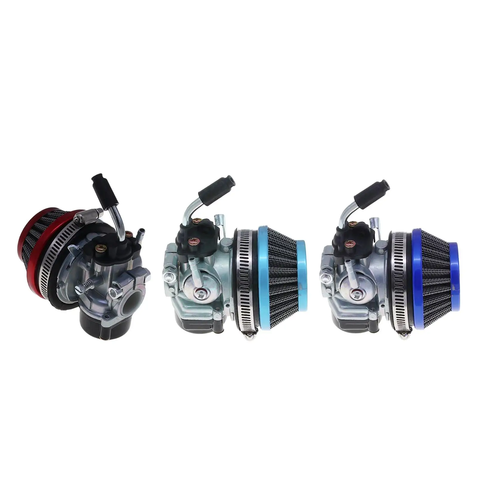 Motorcycle Carburetor for 2 Stroke Engine W/ 58mm Air Filter Racing Carburetor for Four-Wheeled ATV 49cc 50cc 60cc 80cc