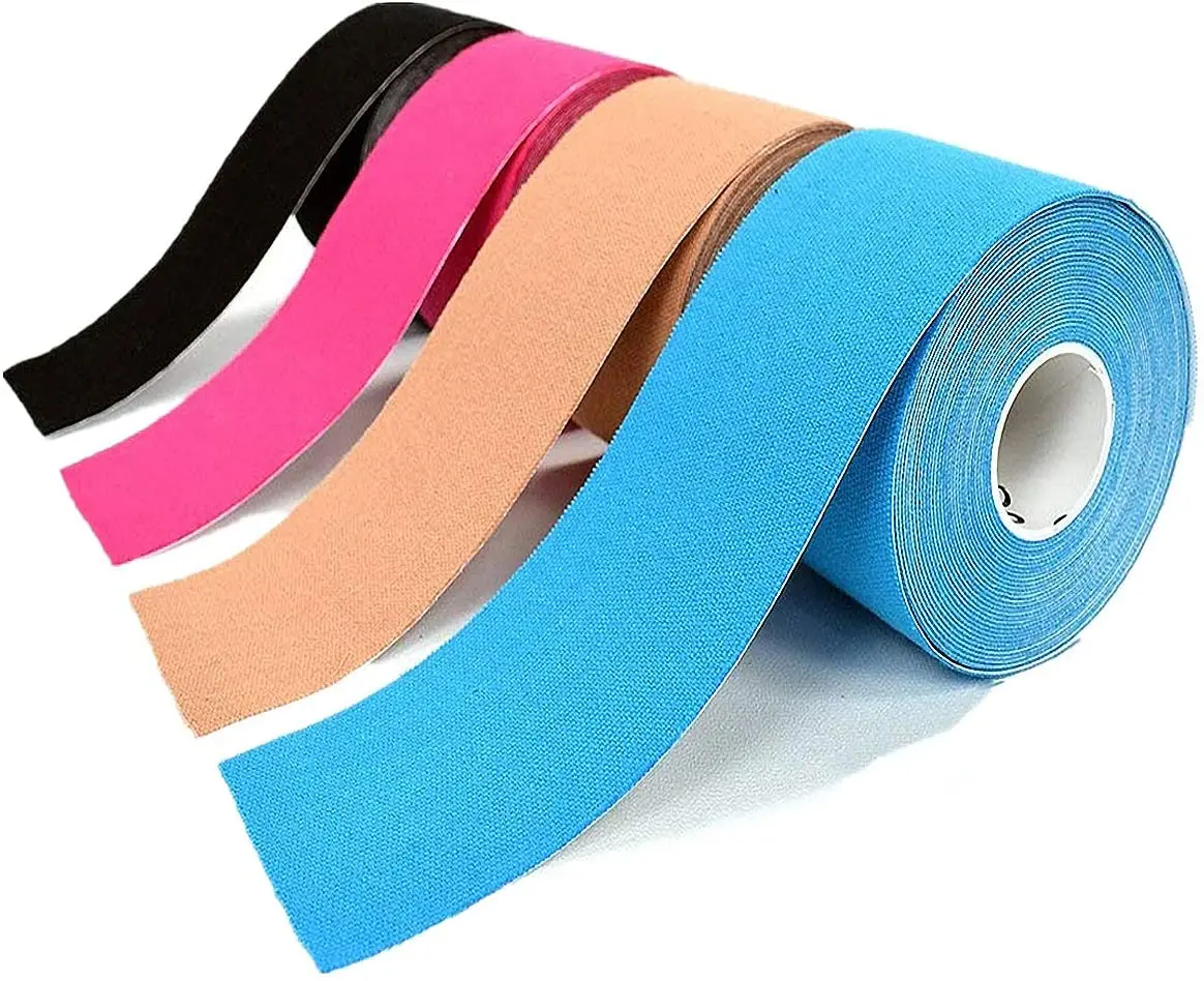 Kinesiology Tape Elastic Cloth Muscle Effect Tape Athletic Recovery Elastic Tape for Gym Fitness Bandage Relieve Muscle Pain