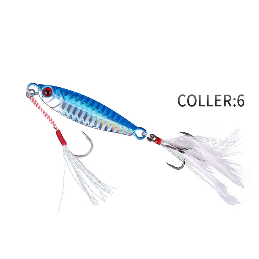 Рыболовная приманка ORJD весом 7г 10г 15г 20г 30г, металлический джиггинг, троллинг, жесткая приманка для окуня, карпа, микро-джиг, медленная снасть.