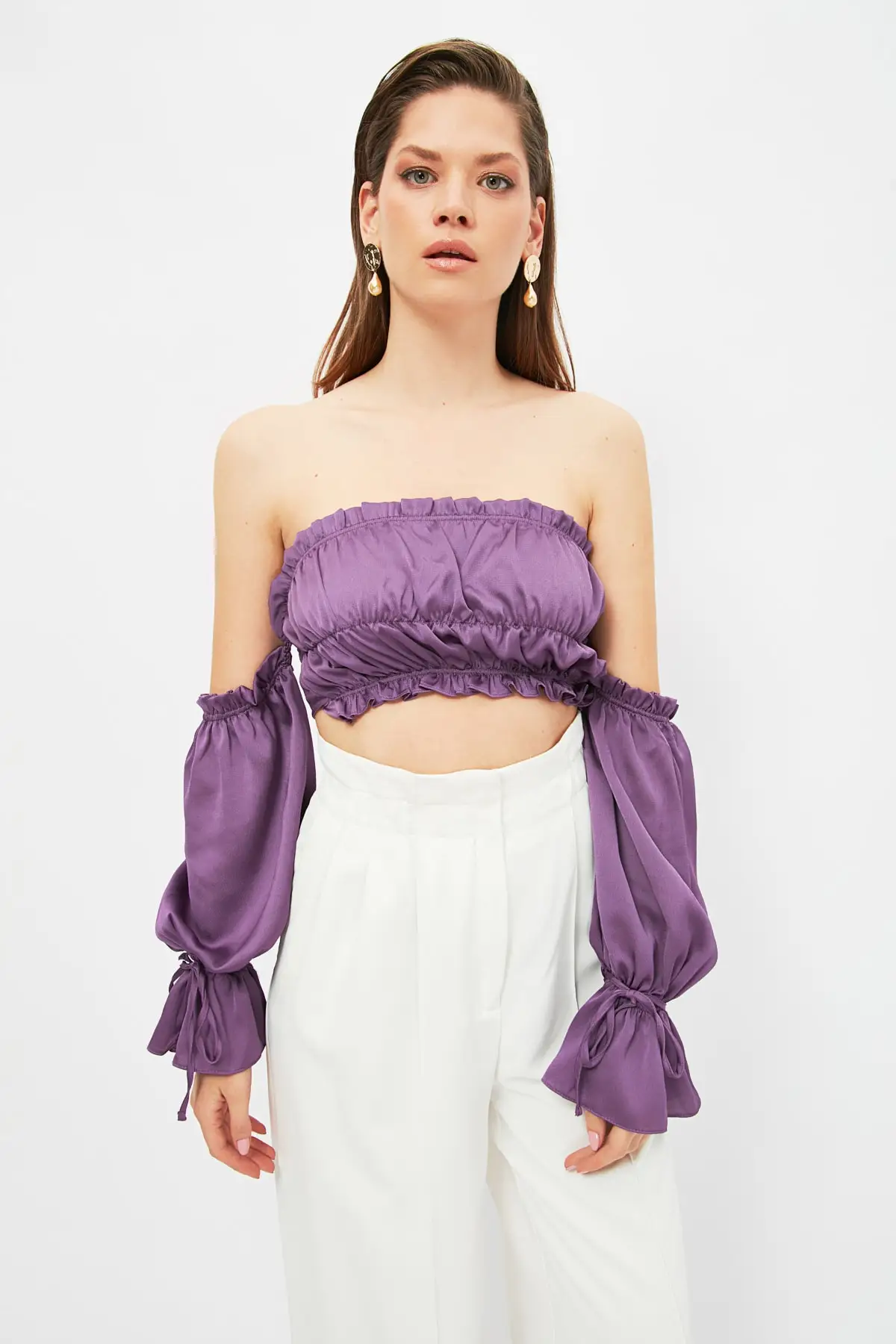 

Trendyol Collar Detailed Bustier TPRSS21BS0020