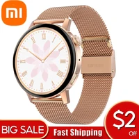 genuine xiaomi mini smart watch 1 19 inch gps track ai voice 200 watch faces bluetooth call nfc access control ladies smartwatch