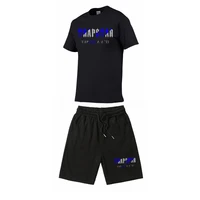 2022newtrapstar mens sportswear suit t shirt shorts summer sportswear jogging pants streetwear top harajuku short sleeve suit