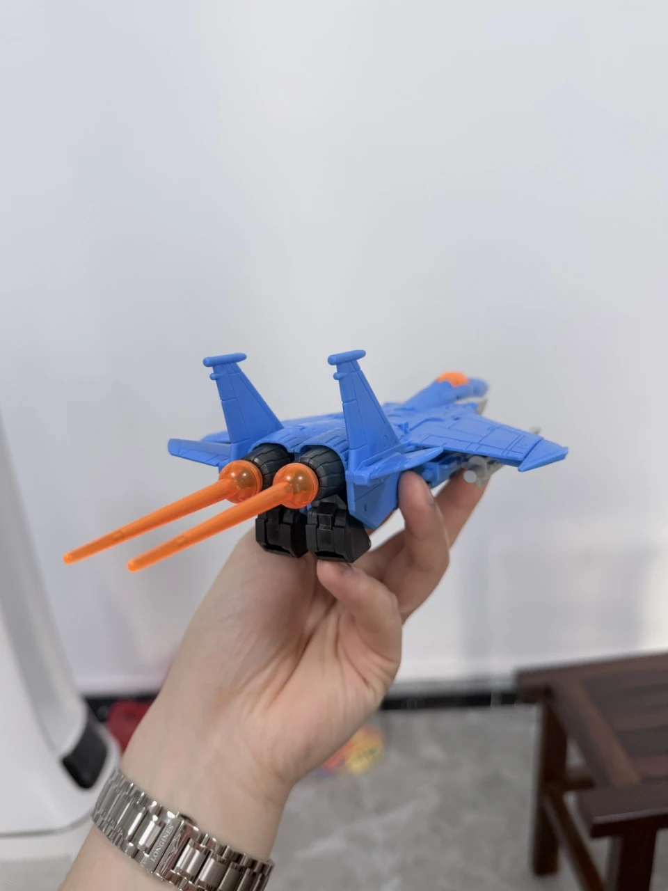 Фото Коллекционная фигурка робота Transformers SS86 Thundercracker G1 (аниме-переиздание), готовая к демонстрации, с подвижными суставами, подарок для коллекционеров №2