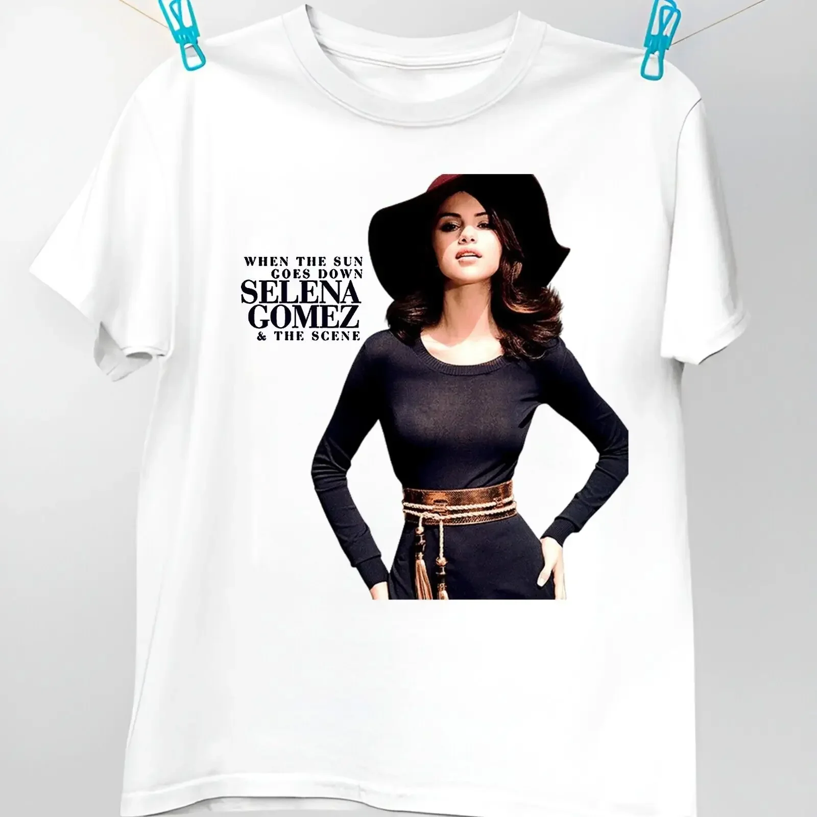 Селена Гомес World Tour редкая рубашка унисекс S-235XL 1D1966