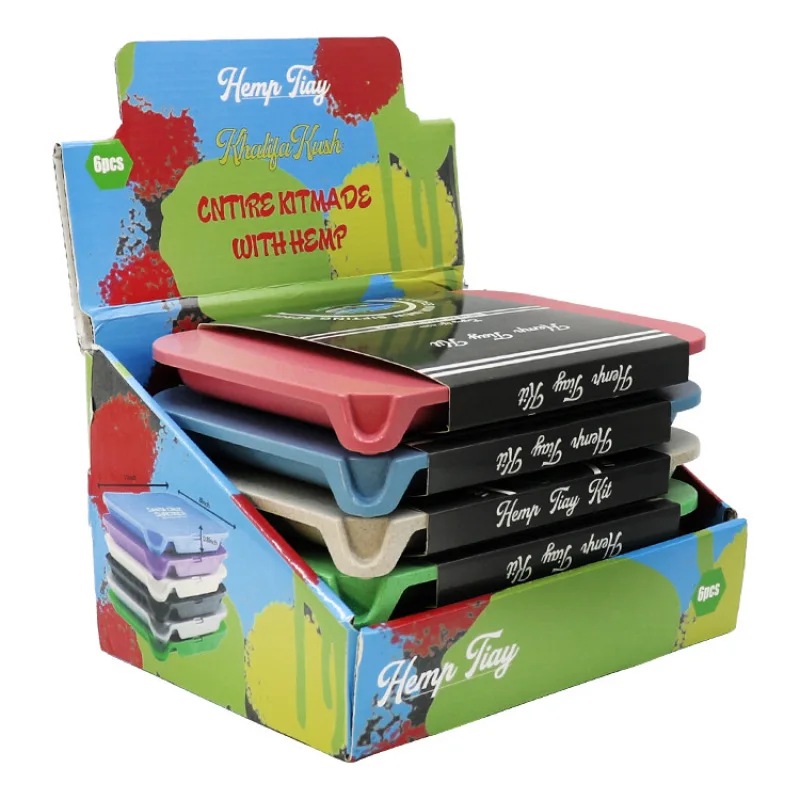 Многофункциональный поднос для хранения табака с крышкой