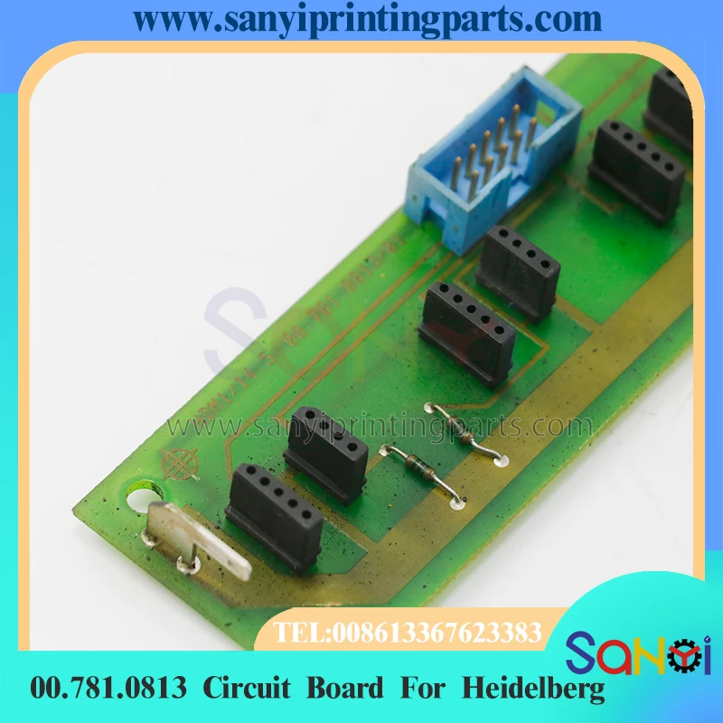 95% оригинальная новая печатная плата 00.781.0813 для печатной машины Heidelberg CD102 MO SM74