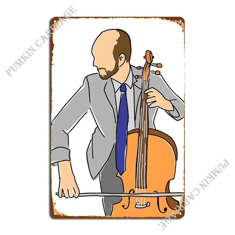 

Виолончели, игрок, металлические знаки, Клубная печать, украшение, клубный жестяной знак, плакат