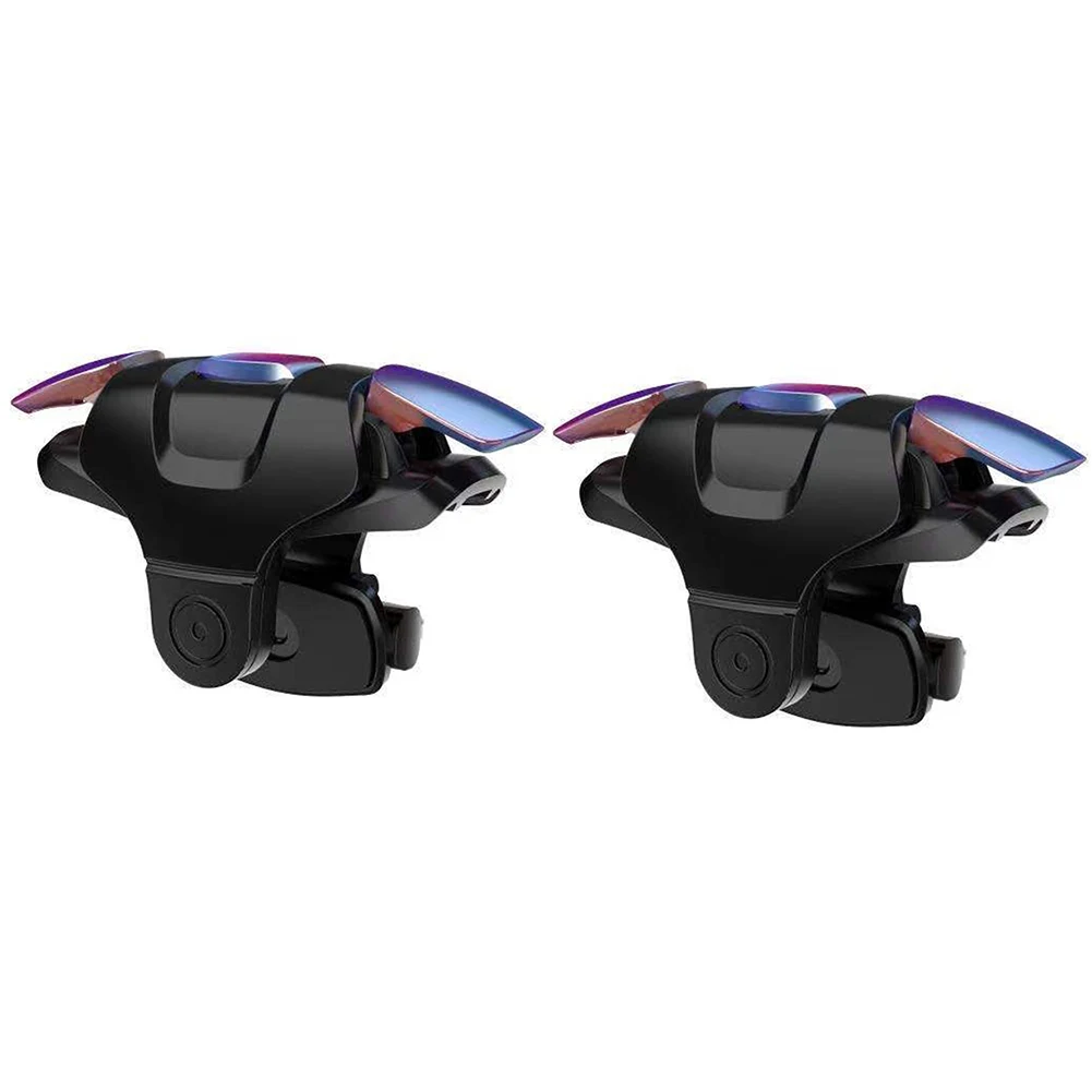 

Metal Game Trigger Fire Button Mobile Joystick L1 R1 Shooter Controller Game Electronics Exterior Decoration Parts 2pcs
