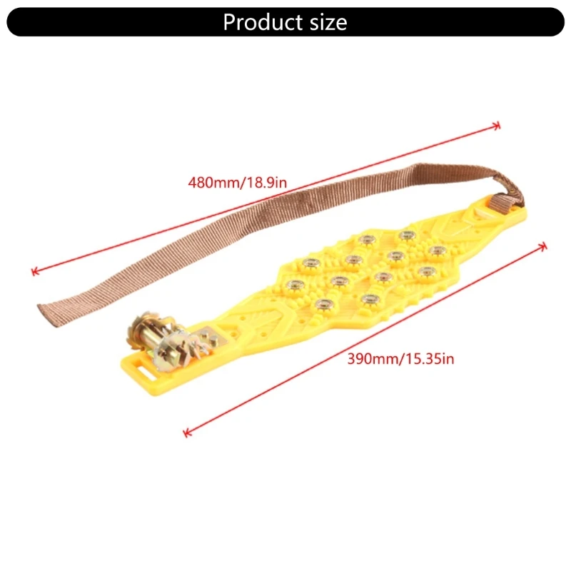 Высокопрочные регулируемые цепи противоскольжения для мотоциклов автомобилей