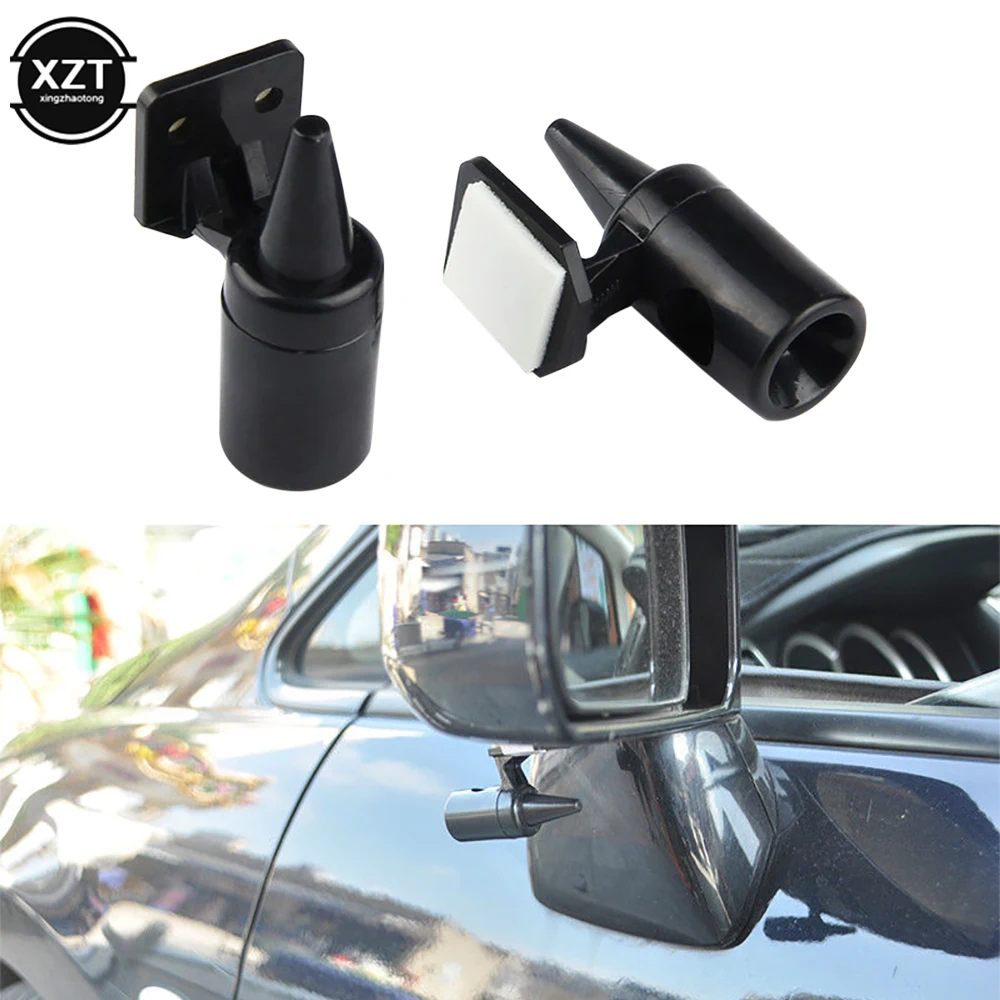 

2PCS Ultrasonic Whistles Safety Sound Alarm Black Car Deer Animal Alert Warning Car Wild Travel Animal Drive Warning Device
