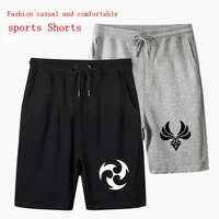 new game genshin impact anime peripheral eye of god klee keqing casual cosplay summer loose s 4xl cotton shorts