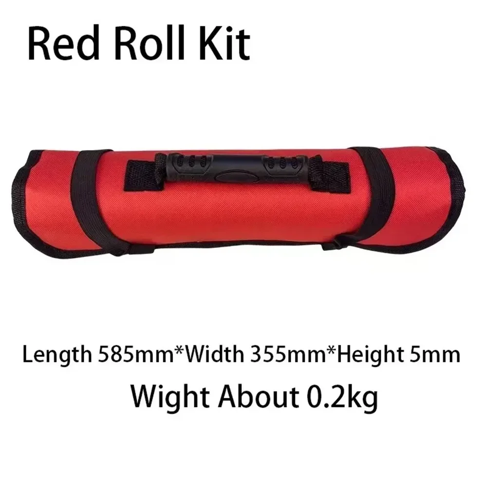 

Оксфордская холщовая сумка для инструментов в рулоне, сумка с ручкой, многокомпонентное долото, набор инструментов для переноски электрика, чехол для упаковки инструментов