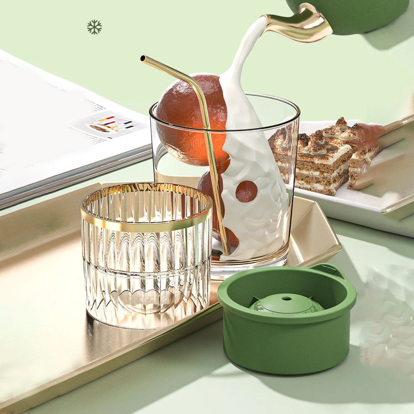 

Пластиковая форма для льда, форма для ледяных шаров, круглая квадратная форма для льда, форма для льда, многоразовые инструменты для пригото...