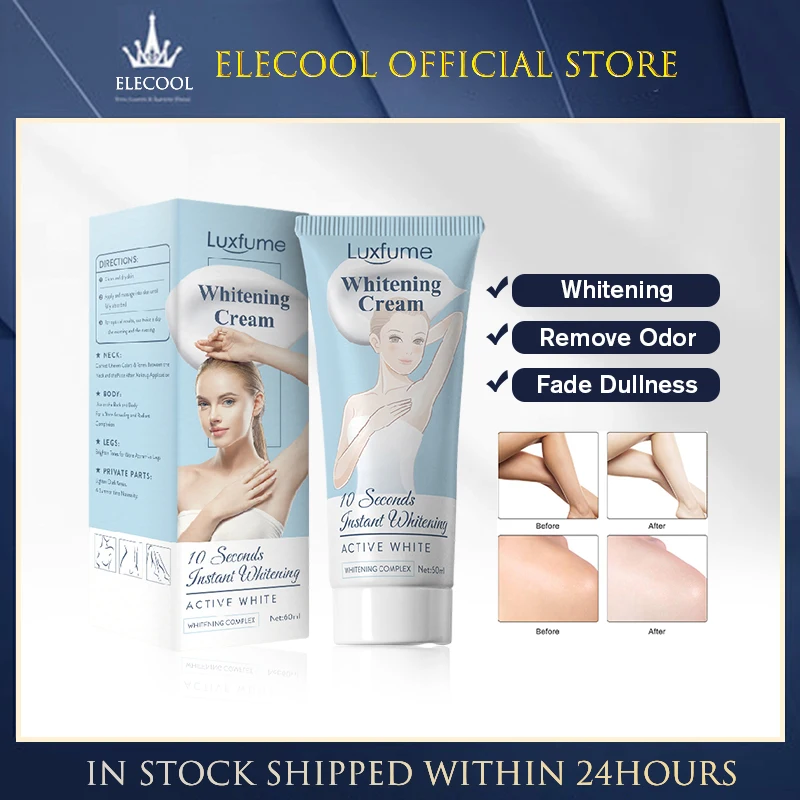 

Отбеливающий крем для лица для темной черной кожи, Осветляющий интимный лосьон для тела, промежность и подмышки, увлажняющая кожа подмышек TSLM2