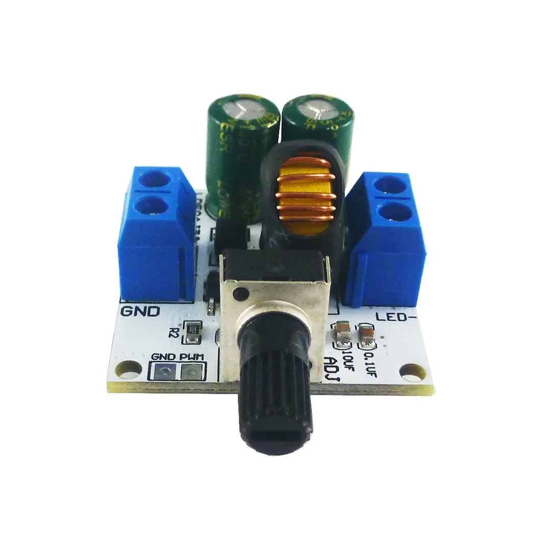 DC 6-50 в высокомощная ручка регулировка яркости реверсивный модуль 0-3A