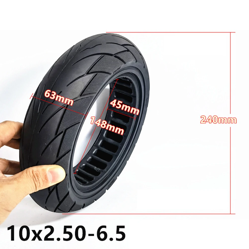 

Brandneu Vollgummireifen 10 Zoll Gummi ersatzager vollschwargummireifen Zubehör 10x6,5 60/70-6,5 E-Scooter