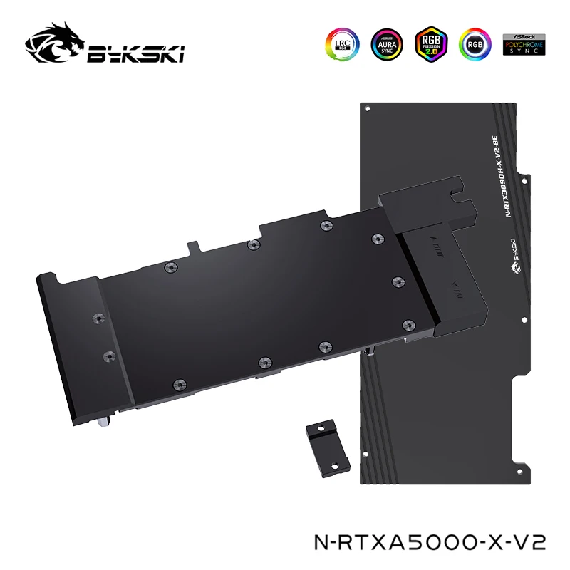 

Bykski Computer Water Cooler For Leadtek RTX A5000 VGA Full Cover,Video Card Cooling Block,N-RTXA5000-X-V2
