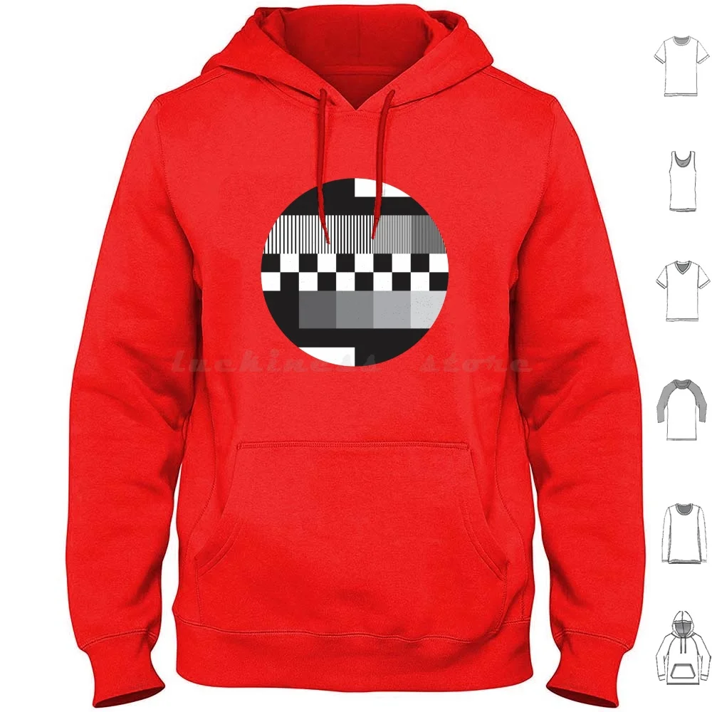 

Черно-белая толстовка в стиле ретро с принтом телевизора, хлопковая толстовка с длинным рукавом, черно-белая толстовка в стиле поп-арт для телевизора, Ретро ТВ с принтом