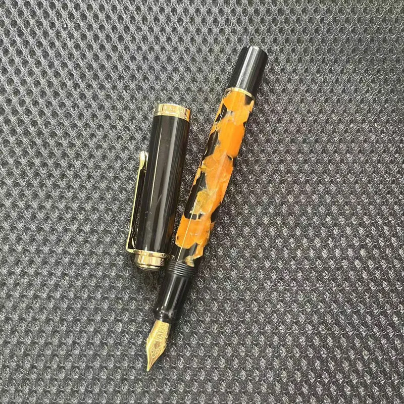 ADMOK M400 акриловая перьевая ручка с поршнем мягкая гладкая без 5 перо чернильная