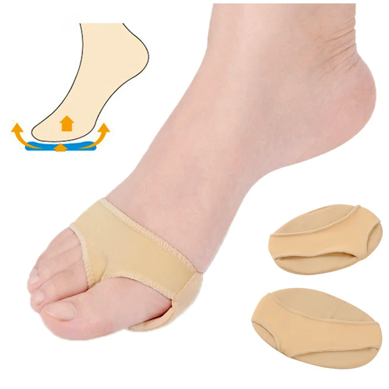

Silicone Metatarsal Sleeve Pads Half Toe Bunion Sole Forefoot Gel Half Insoles Pain Relief Foot Cushion Prevent Calluses Inserts