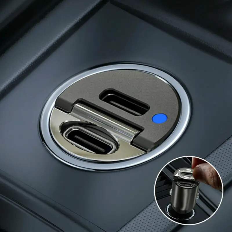 

Зарядное устройство для автомобиля, 30 Вт, USB, QC 3,0