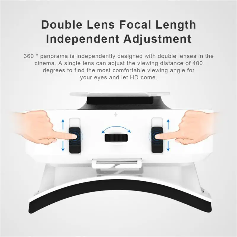 3d очки виртуальной реальности гарнитура HD шлем ремешок на 360 фильмов видеоигры