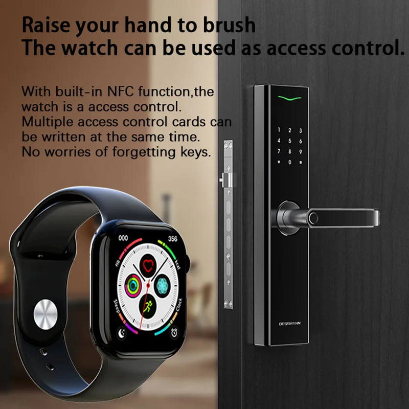 Смарт-часы LZAKMR IW8 1 99 дюйма водостойкие IP68 NFC 454*454 |