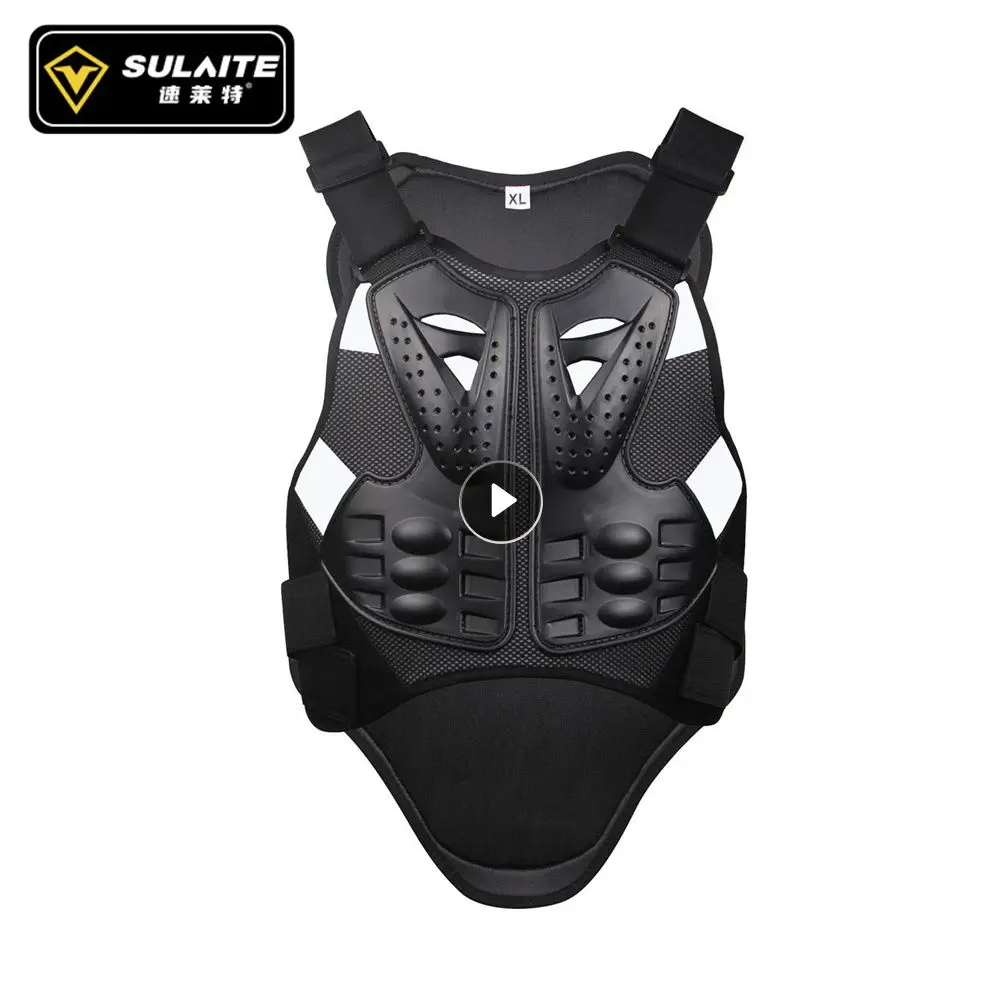 

Мотоциклетная армированная куртка SULAITE, дышащий защитный нагрудный жилет без рукавов для езды по бездорожью, защитный жилет