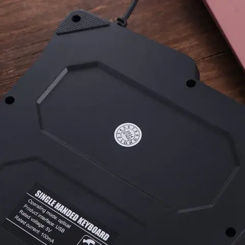 Проводная одноручная механическая клавиатура Throughpp 35 клавиш