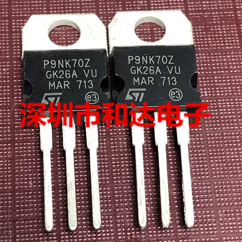 

5PCS-10PCS P9NK70Z STP9NK70Z MOS TO-220 700V 9A ORIGINAL STOCK NEW