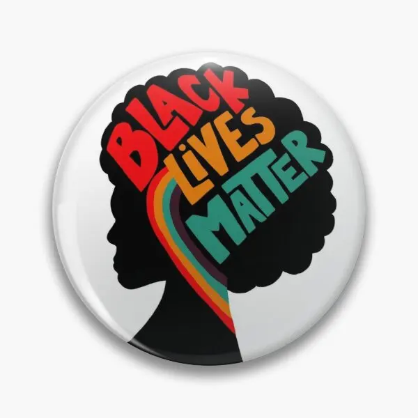 

Черная живая материя, настраиваемая мягкая булавка для пуговиц, брошь, модная одежда, креативное украшение, металлический воротник, забавны...