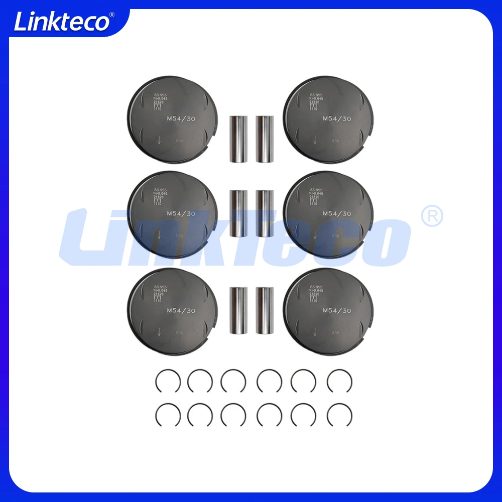 Деталь двигателя STD 0 5 Поршень с кольцами Установить подходит 3 T L L6 GAS M54B30 для 01-06