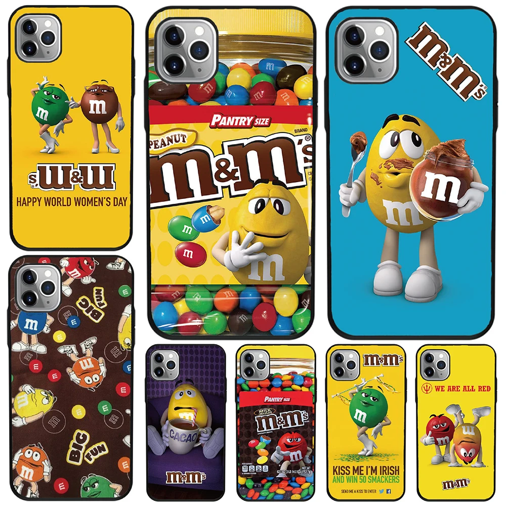 

For LG Velvet 2 Pro K92 5G K20 K30 2019 K31 K10 K11 Aristo 4 Plus Nexus 5X Case M&Ms Chocolate Soft TPU Phone Cover Protective