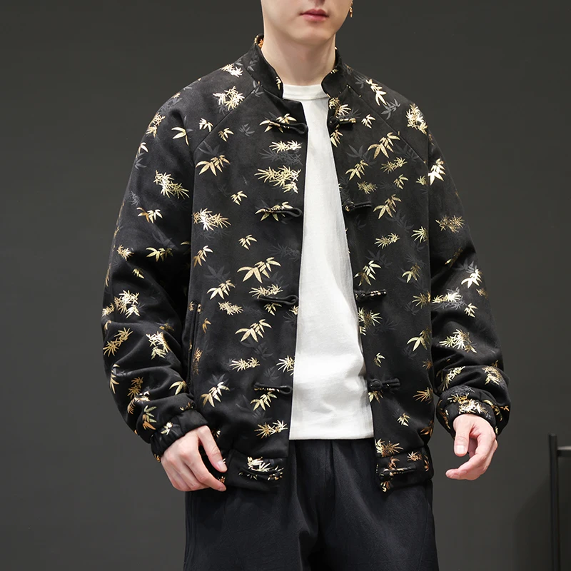 Куртка мужская Tang в стиле ретро удобная свободная куртка китайском верхняя