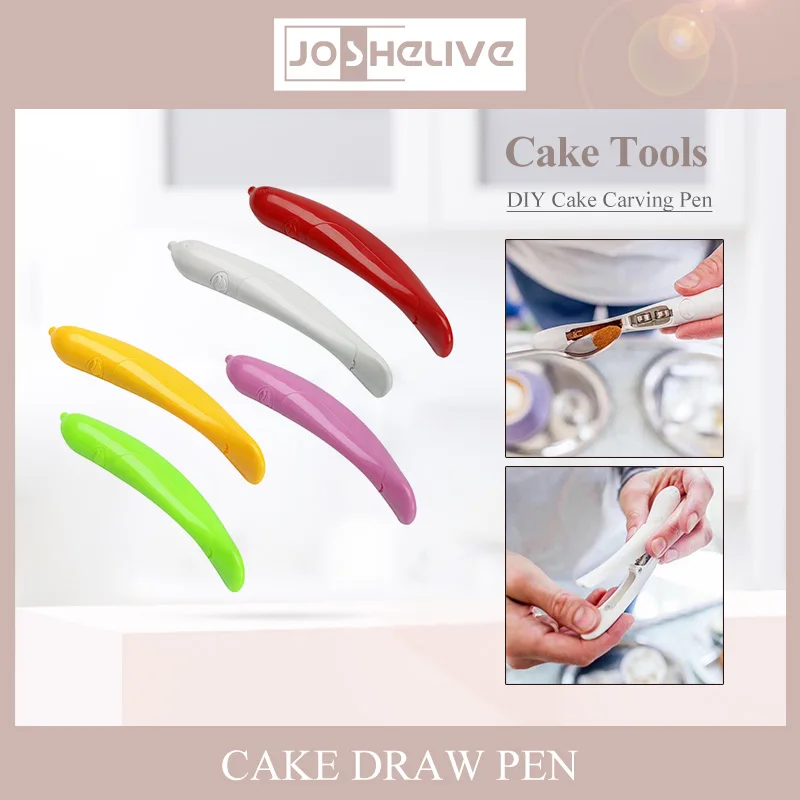 

1pc Creative Electrical Latte Art Pen For Coffee Cake Spice Pen Cake Decoration Pen Coffee Carving Pen Baking Pastry Tools